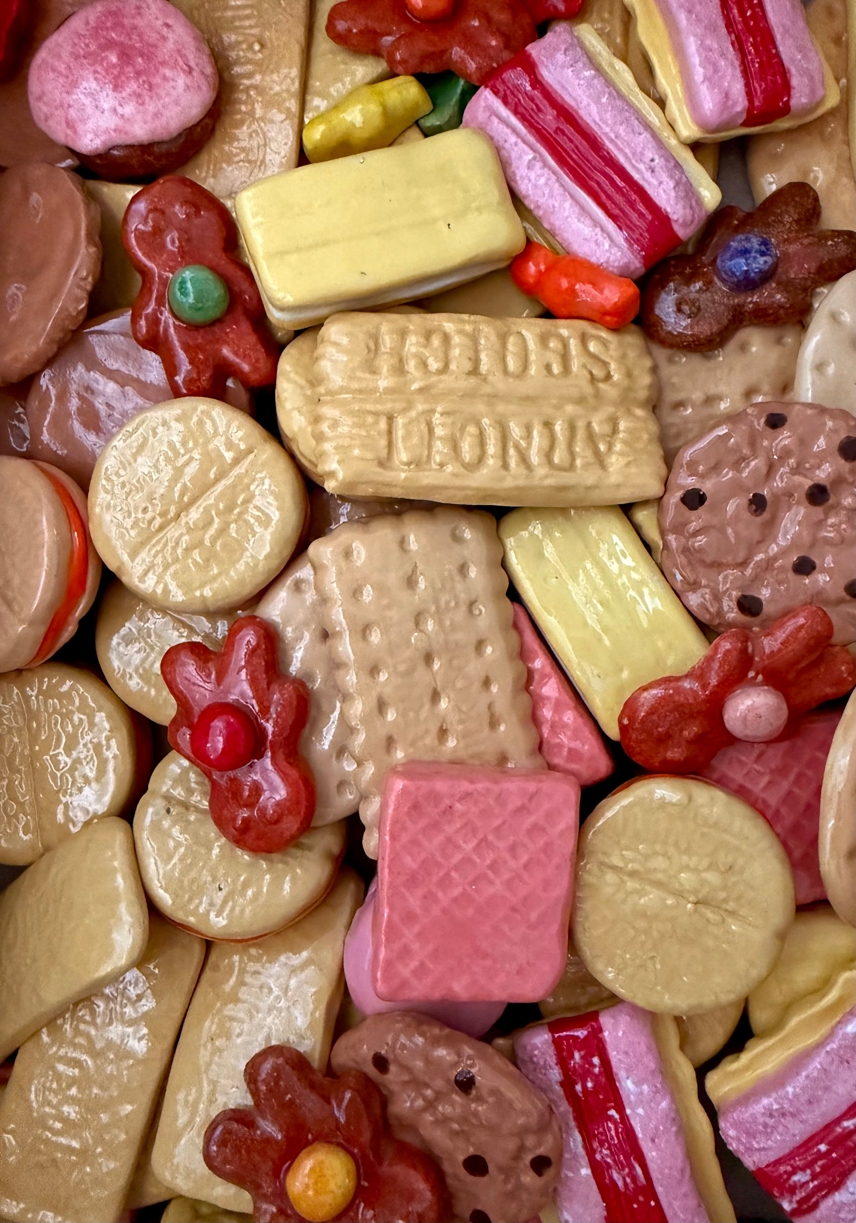 Ceramic Sculpture: Individual Ceramic Biscuits