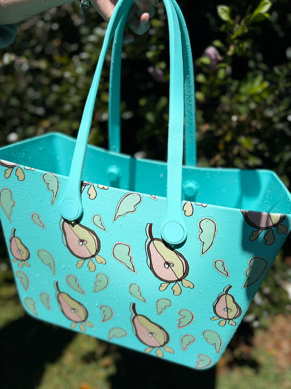 MY ART ON BAGS: Paisley Pear