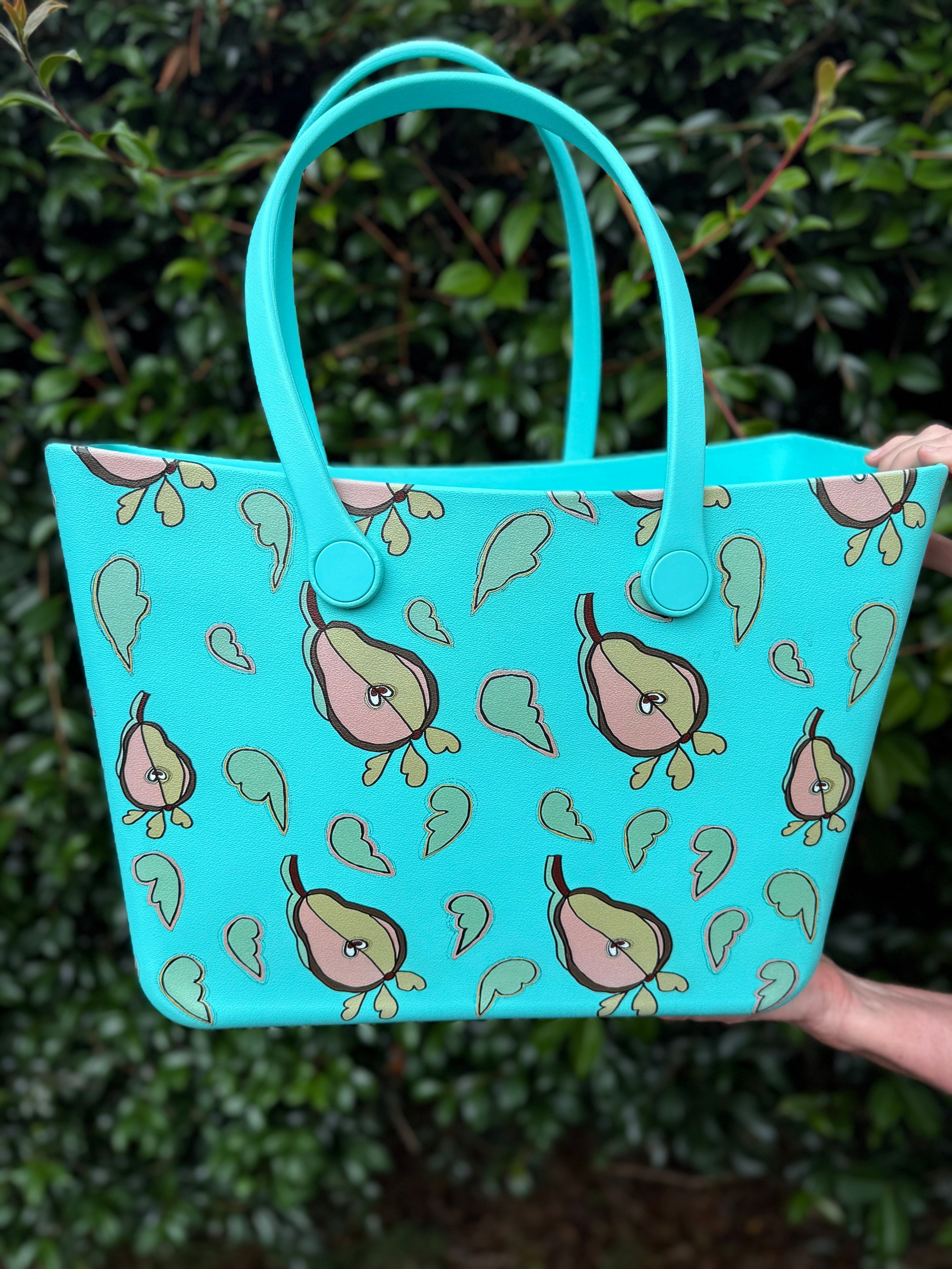 MY ART ON BAGS: Paisley Pear