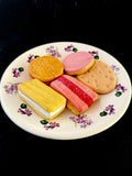 Ceramic Sculpture - Five Family Favourite Biscuits & Plate