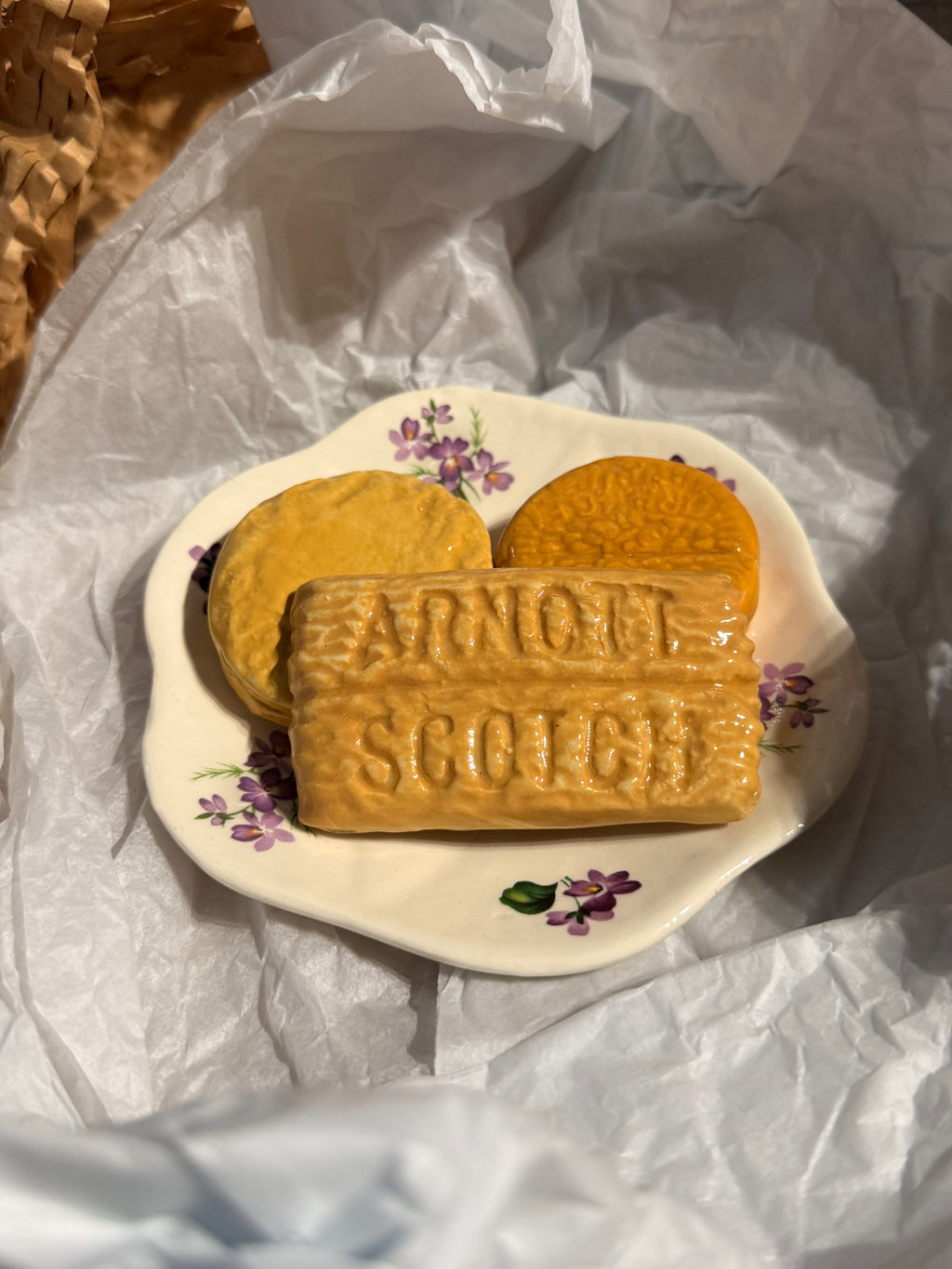 Mini Ceramic Sculpture - Violet Dreams