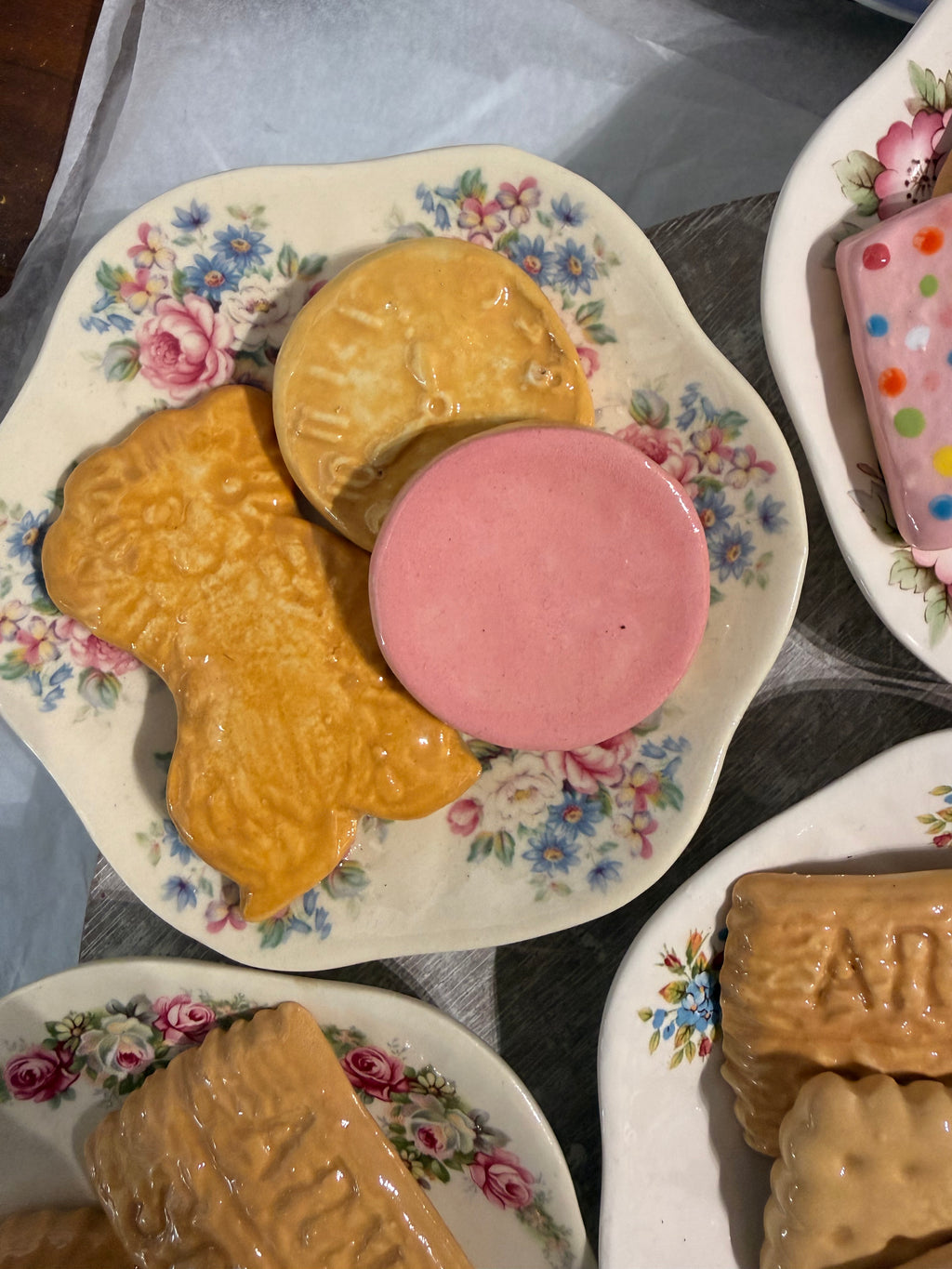 Mini Ceramic Plate - Vintage Dreams